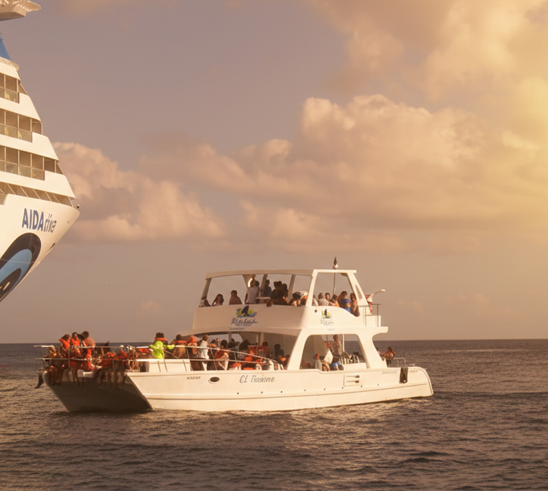 Catalina Island Day Trip from Punta Cana - White sand beaches and snorkeling - Taxi Boat Punta Cana